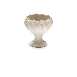 COPPA CERAMICA FLOWER CM17X17 BIANCO