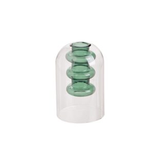 VASETTO VETRO COLOUR CM11X19 VERDE SCURO