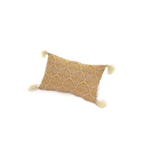 CUSCINO COTONE ARABESQUE CM50X30 GIALLO