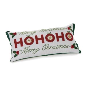 CUSCINO HOHO CM35X70 BIANCO/ROSSO/VERDE