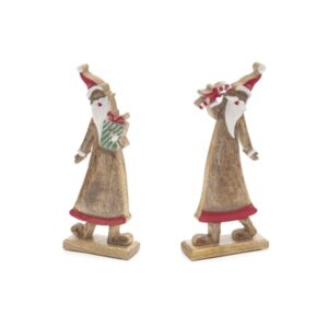 BABBO LEGNO C/PACCO CM33X14 ASS ROSSO