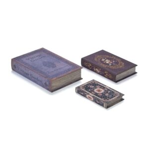 LIBRO CONTENITORE VINTAGE GARDEN MISURA S