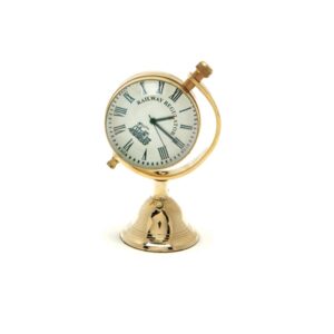 OROLOGIO TAVOLO METAL GLOBE CM6X11 ORO