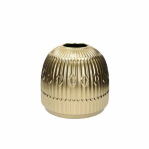 VASO PEPITA CERAMICA ORO 25CM