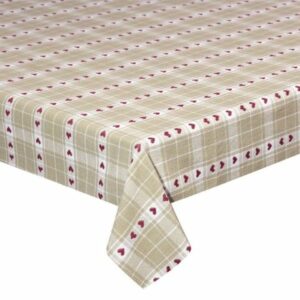 TOVAGLIA TRUE LOVE COT. BEIGE CM 140X140