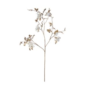 TRALCIO ROSE ELEGANT MAXI ORO/BIANCO CM150