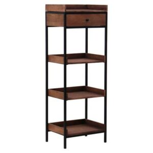 SCAFFALE SPACE CON CASSETTO CM 54X38X148