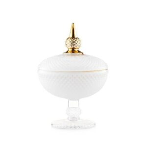 ALZATA GR 15,7X15,7X23 CM BIANCA