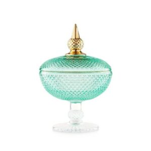 ALZATA GR 15,7X15,7X23 CM VERDE