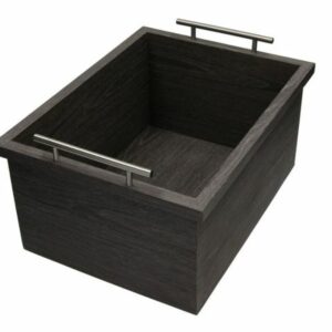 PORTA RIVISTE CLARKE LEGNO GRIGIO CM 42X32 H23