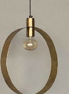 LAMPADARIO  MATH OVALE CM 33X5X52**