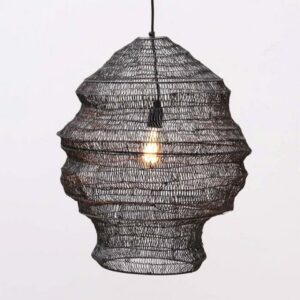 LAMPADARIO PASSPORT NERO SILV. CM46X46X58
