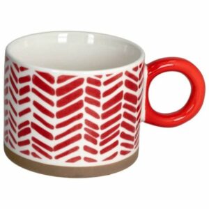 MUG 450 CC - TWEED ROSSO NEW MILK&C SPOTTY