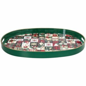 VASSOIO OVALE 44X30 VDE PATCHI SERVING PARTY TIME